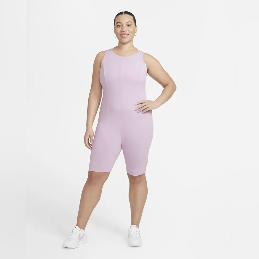 Nike Lavender Air Plus Size 2X Gym Workout Training One Piece Romper